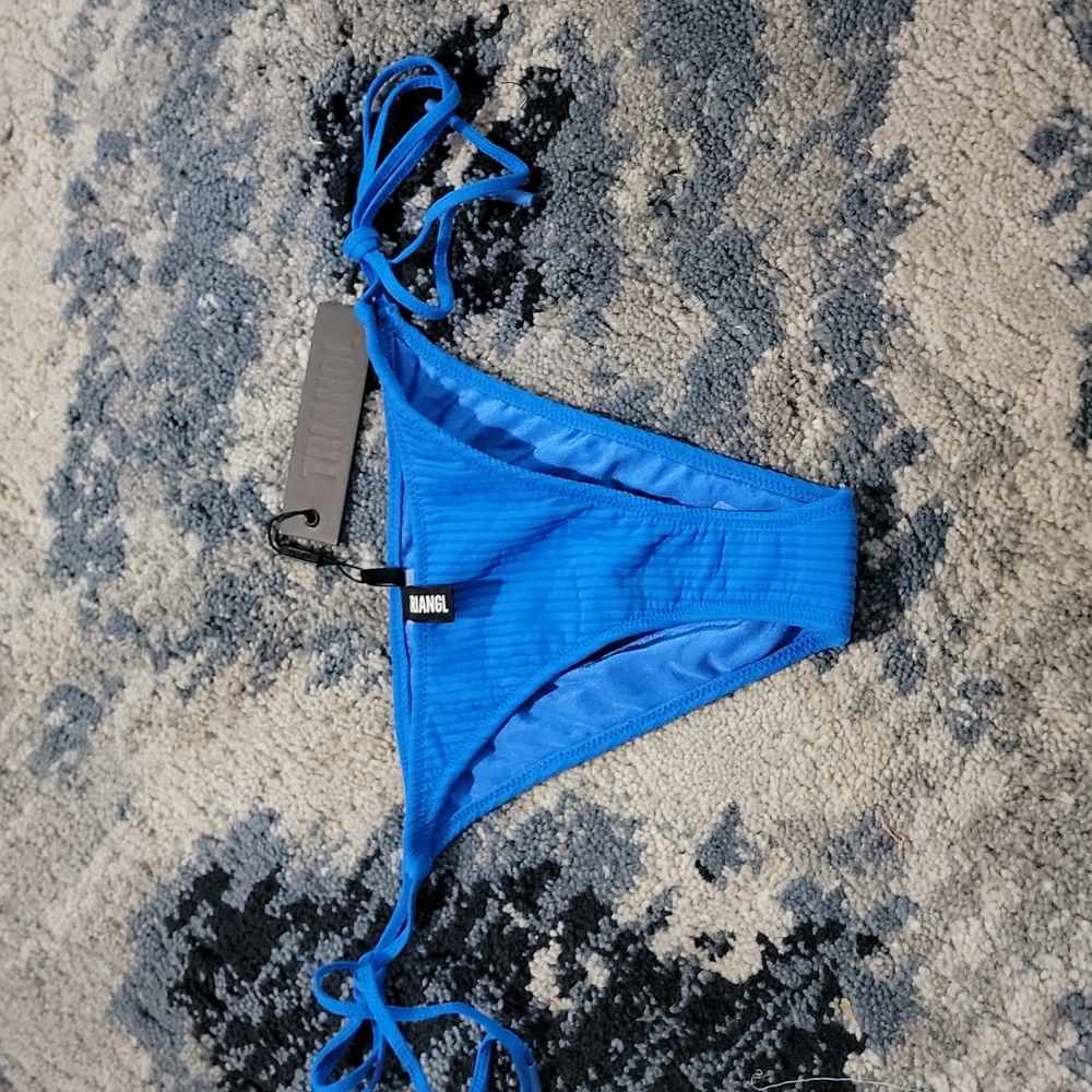 Triangl Swimwear Blue Bikini Bottom